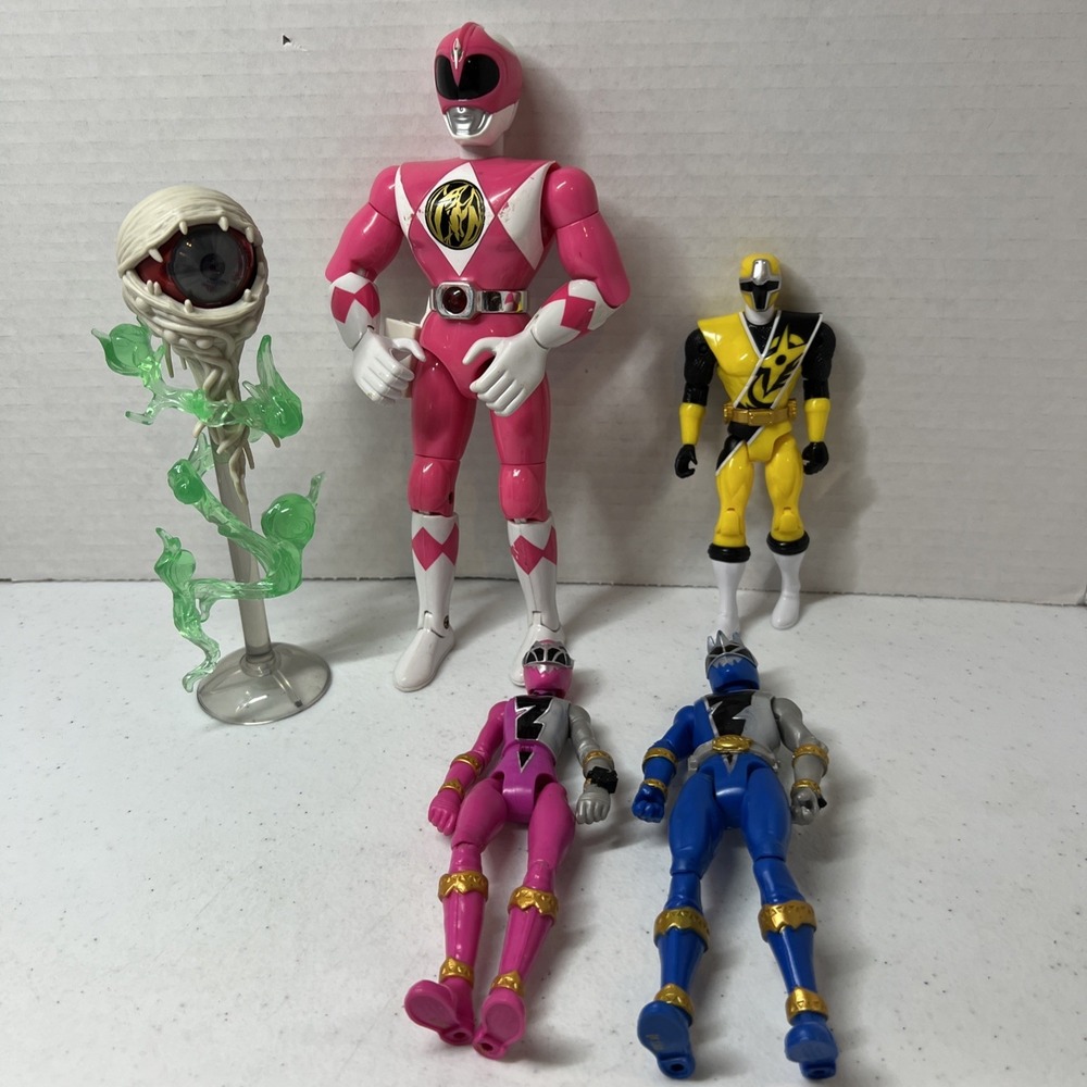 Power Rangers Dino Fury, Karate Kick, Eye Lot of‎ 5 Action Figures Hasbro
